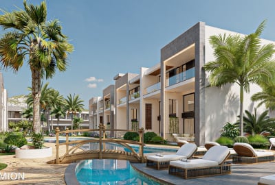 Apartamenty W Kompleksie Z Basenem W Girne Na Cyprze Północnym 3