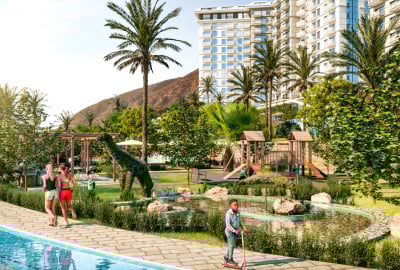 Appartementen Met Uitzicht Op Het Kasteel In Een Complex In Alanya 3