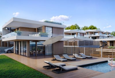 Detached Villas with Private Pools in Polop Alicante 1