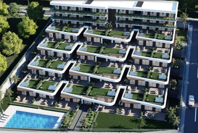 Meer-blick-wohnungen Mit Privaten Gartenterrassen In Çeşme 2
