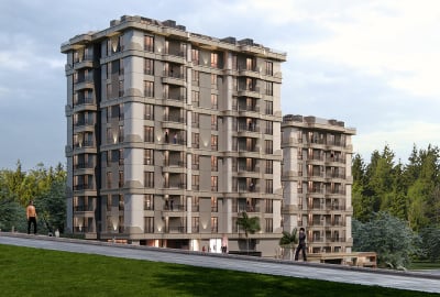Apartments in a Complex Near the Airport in Pendik, Istanbul 1