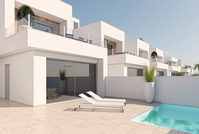 Villas with Private Pools and Parking in San Pedro Del Pinatar 1