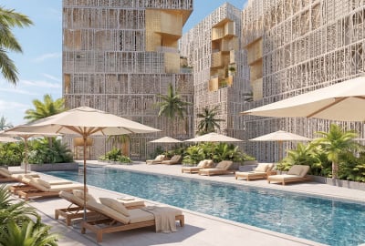 Appartements Modernes Entièrement Meublés À Proximité Du Métro À Dubaï 1