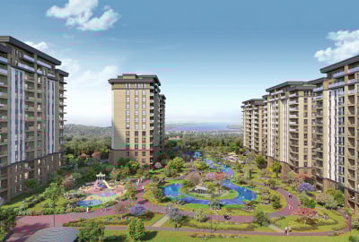 Apartamenty Z Basenem I Widokiem Na Jezioro W Avcılar, Stambuł 1