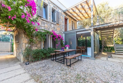 博德鲁姆(bodrum)比茨(bitez)中心郁郁葱葱绿意之地的公寓 1