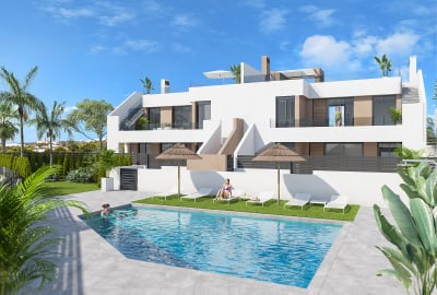 Eleganta Lägenheter Med Terrasser I Vera Playa Almería 2