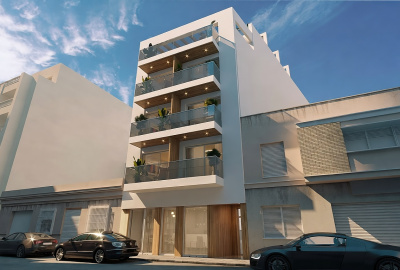 Apartments with Pool and Rooftop Solarium in Torrevieja Alicante 1