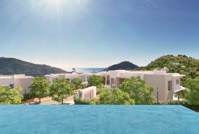 Chique Designvilla's Met Panoramisch Zeezicht In Ojen Malaga 2