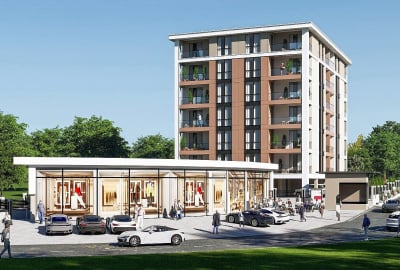 Квартиры с 3 спальнями в комплексе с бассейном в Бурсе 1