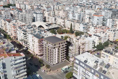 Muratpaşa Bahçelievler'de Ana Cadde Üzerinde Satılık Daireler 1