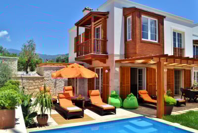 Villa Amueblada Con Piscina Privada En Kalkan Kaş Antalya 1