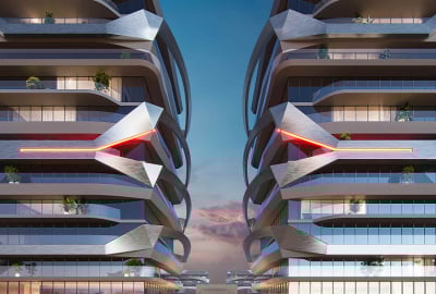 Tonino Lamborghini-markenwohnungen In Dubai Meydan 1