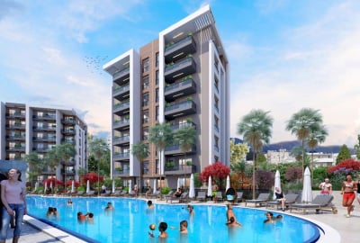 Ruime Appartementen In Een Beveiligd Complex In Antalya Altintas 3