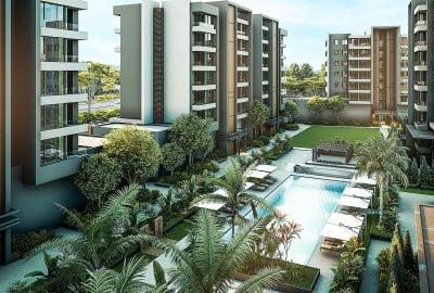 1 and 2-bedroom Apartments for Sale in Complex in Kepez Antalya 1