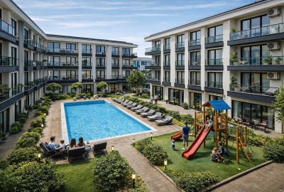 Appartements Dans Un Projet Avec Vue Mer Et Ville À Yalova Çiftlikköy 1