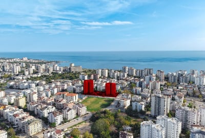 5-bedroom Duplex Apartment with Shared Pool in Antalya Lara 1