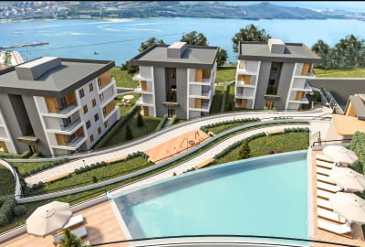 Pisos En Proyecto Con Piscina Y Jardín En Bursa 3