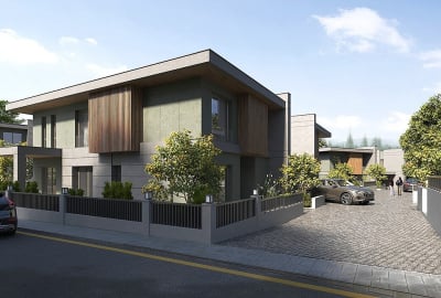 Stylowe Domy W Kompleksie W Bursa Nilüfer Özlüce 1