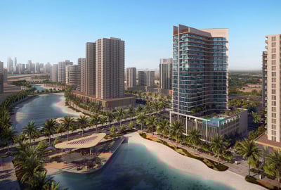 Branded Apartments with Lagoon Access in Dubai Meydan 1