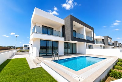 Villas with Spacious Gardens in North Cyprus Gazimağusa 1