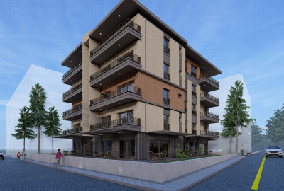Apartments in a New Building with Elevator in Kuşadası Center 3