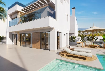 Villas Contemporáneas Con Piscina En Torre-pacheco Murcia 1