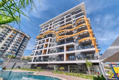 Apartments in a Specially Designed Complex in Alanya 2