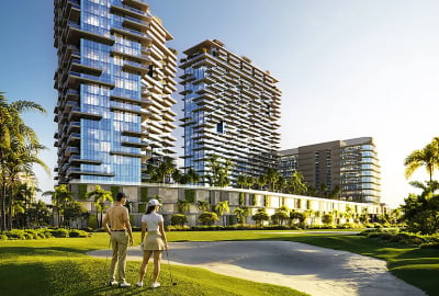 Dubai’de AVM ve Golf Sahası Yanında Lüks Daireler 1