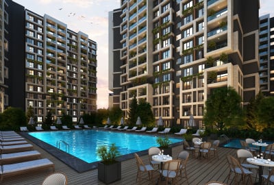 İstanbul Kartal'da Sahile ve Anayola Yakın Sitede Daireler 2