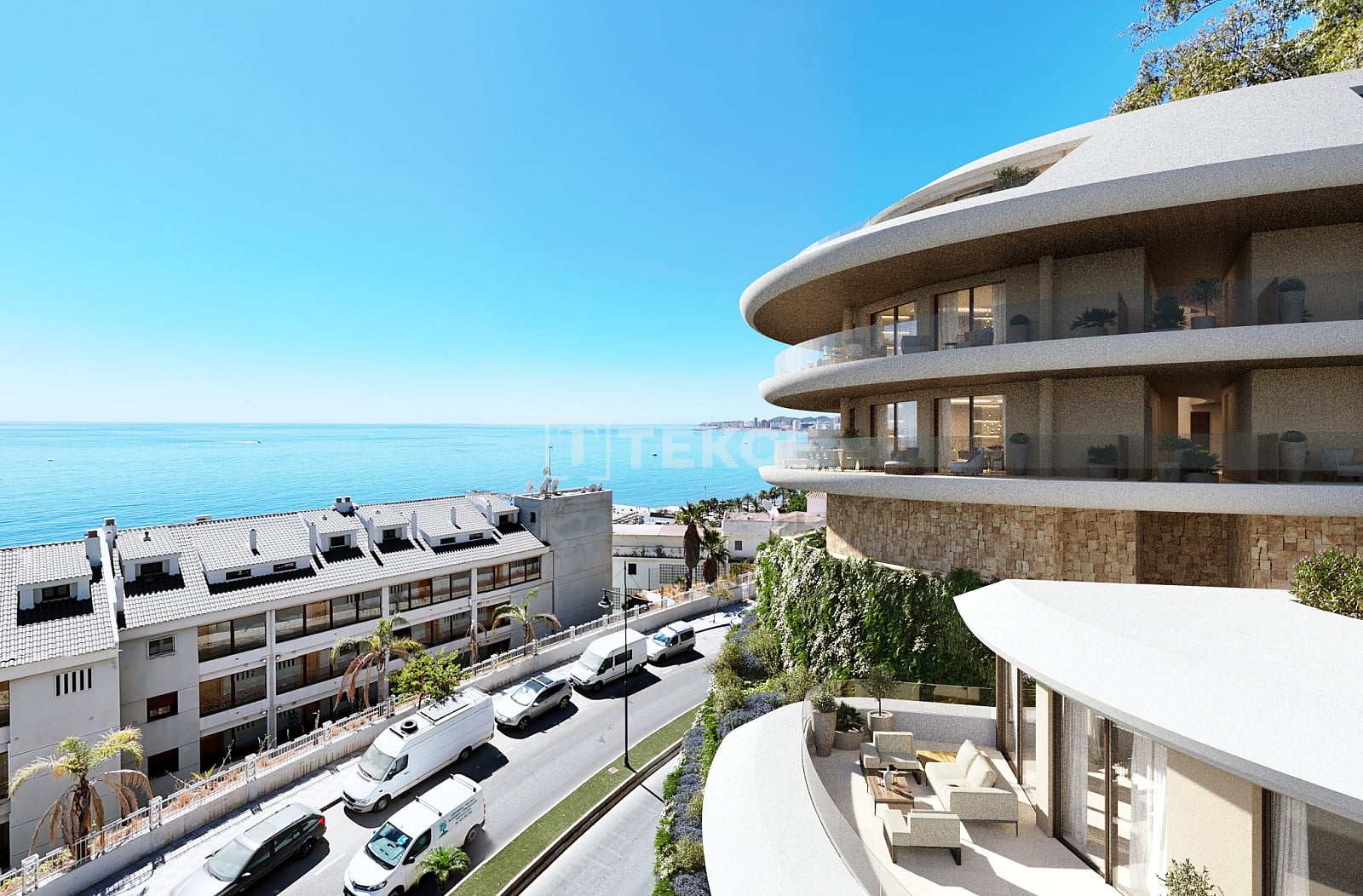 Elegant Flats in a Project with Pool Near the Sea in Fuengirola