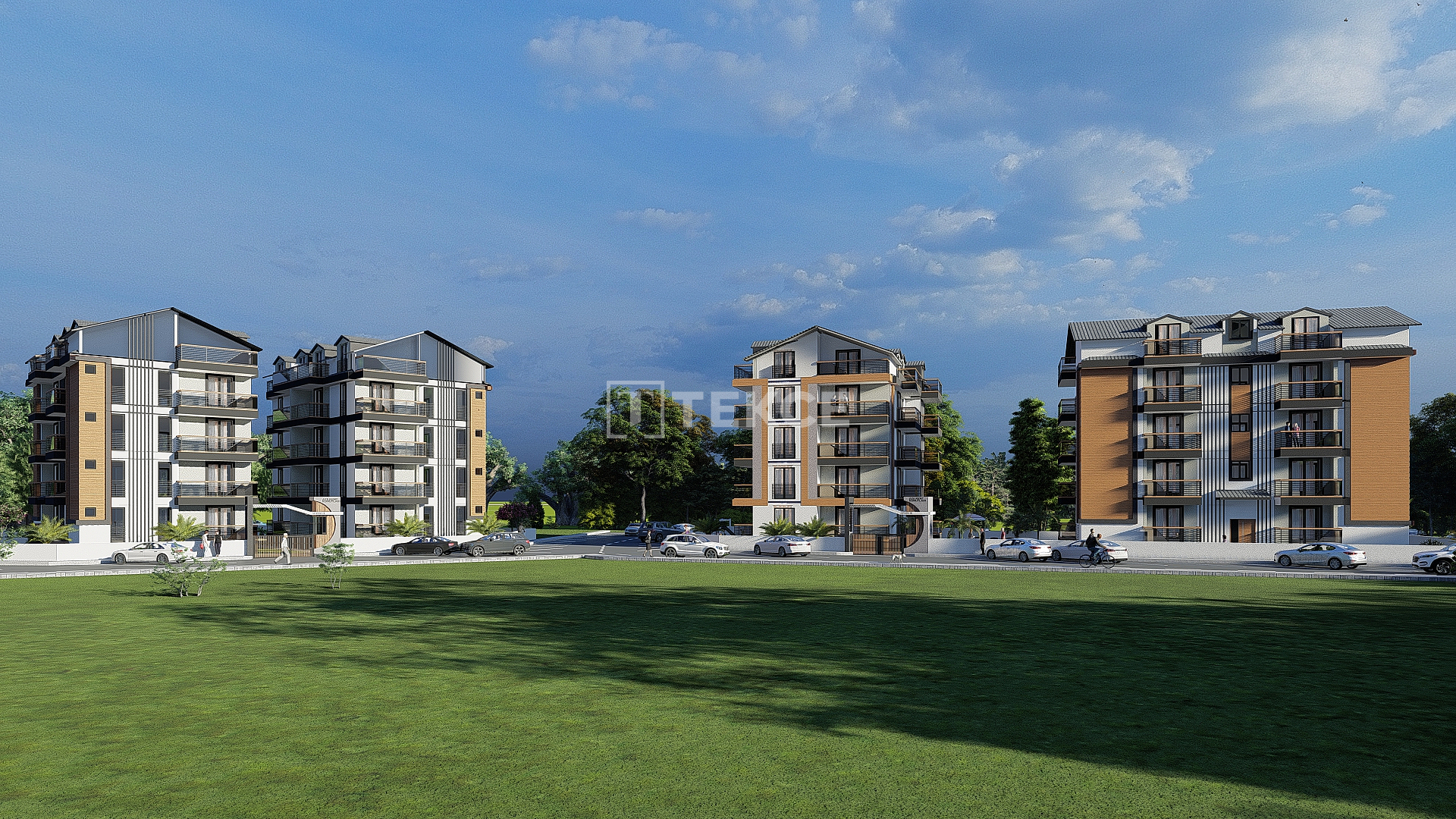 Chic Apartments in a Complex with Swimming Pool in Fethiye