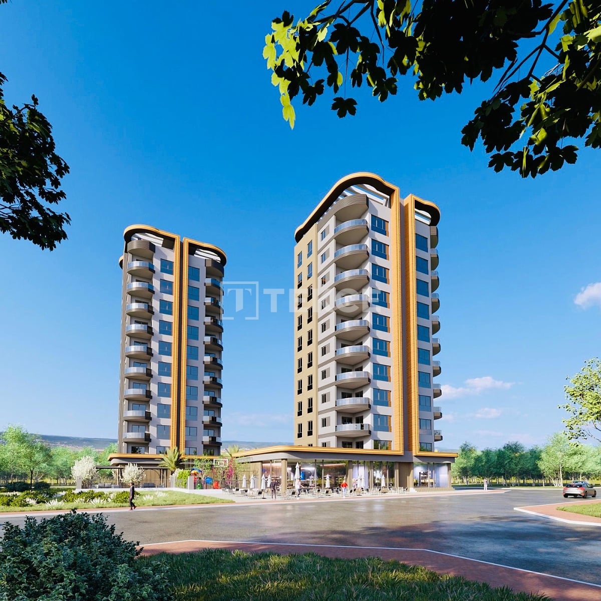 Brand New Apartments in a Complex with a Pool in Mersin Erdemli