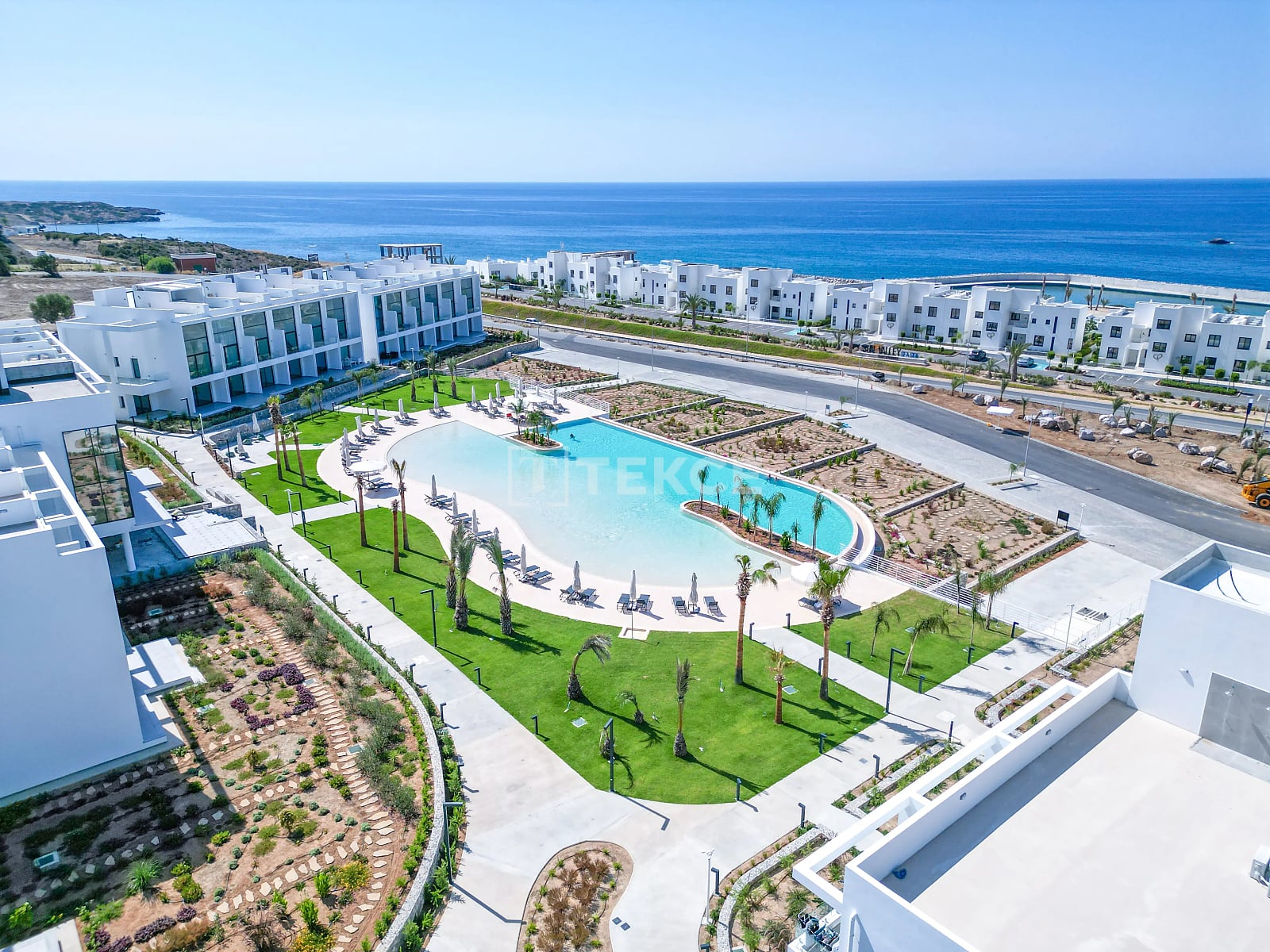 Nature-View Apartments in Complex Close to Sea in Girne Cyprus