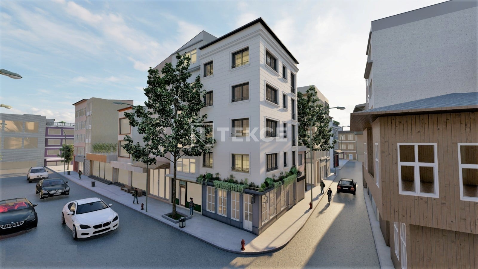 Apartment Building 200 Meters to The Coast in Istanbul
