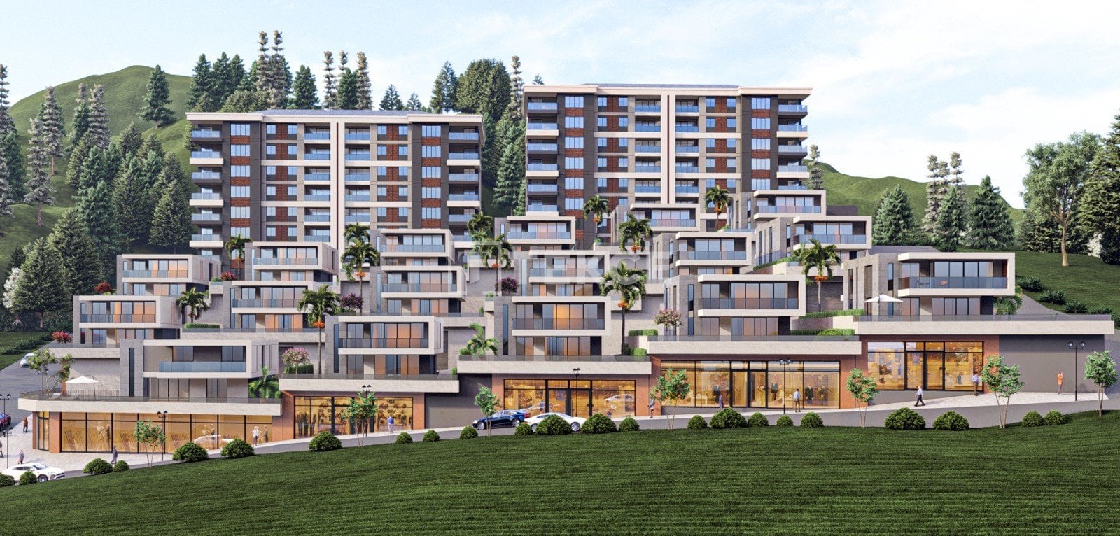 Unblocked Sea View Apartments in Trabzon Ortahisar