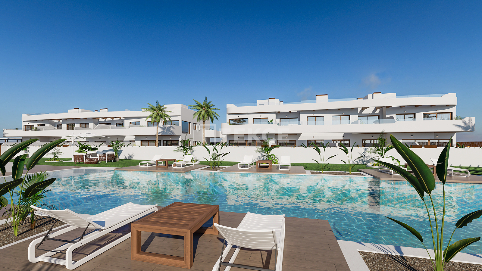 Bright Modern Golf Flats in Los Alcazares Costa Calida