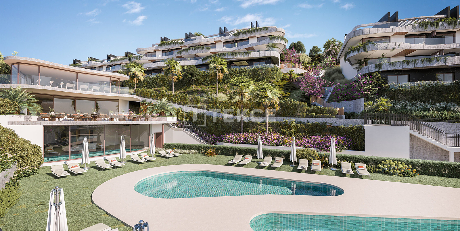 Apartments in a Complex with Exclusive Amenities in Marbella