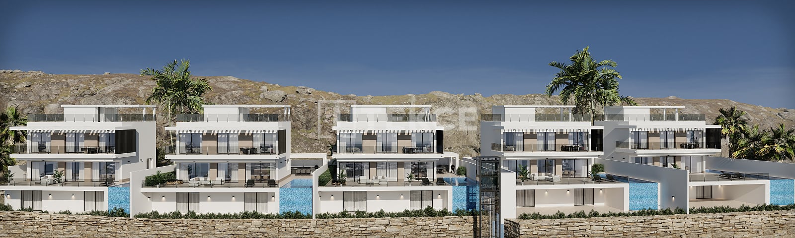 Villas with Private Pools and Sea Views in Finestrat