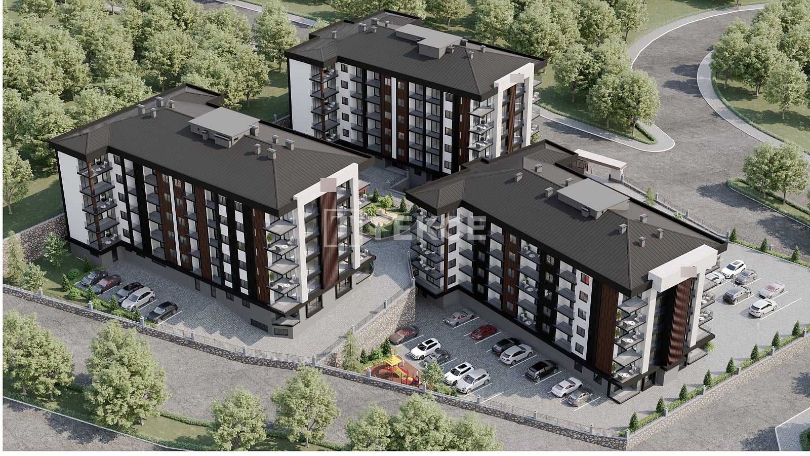 Sea-View Apartments Close to the University in Trabzon Ortahisar