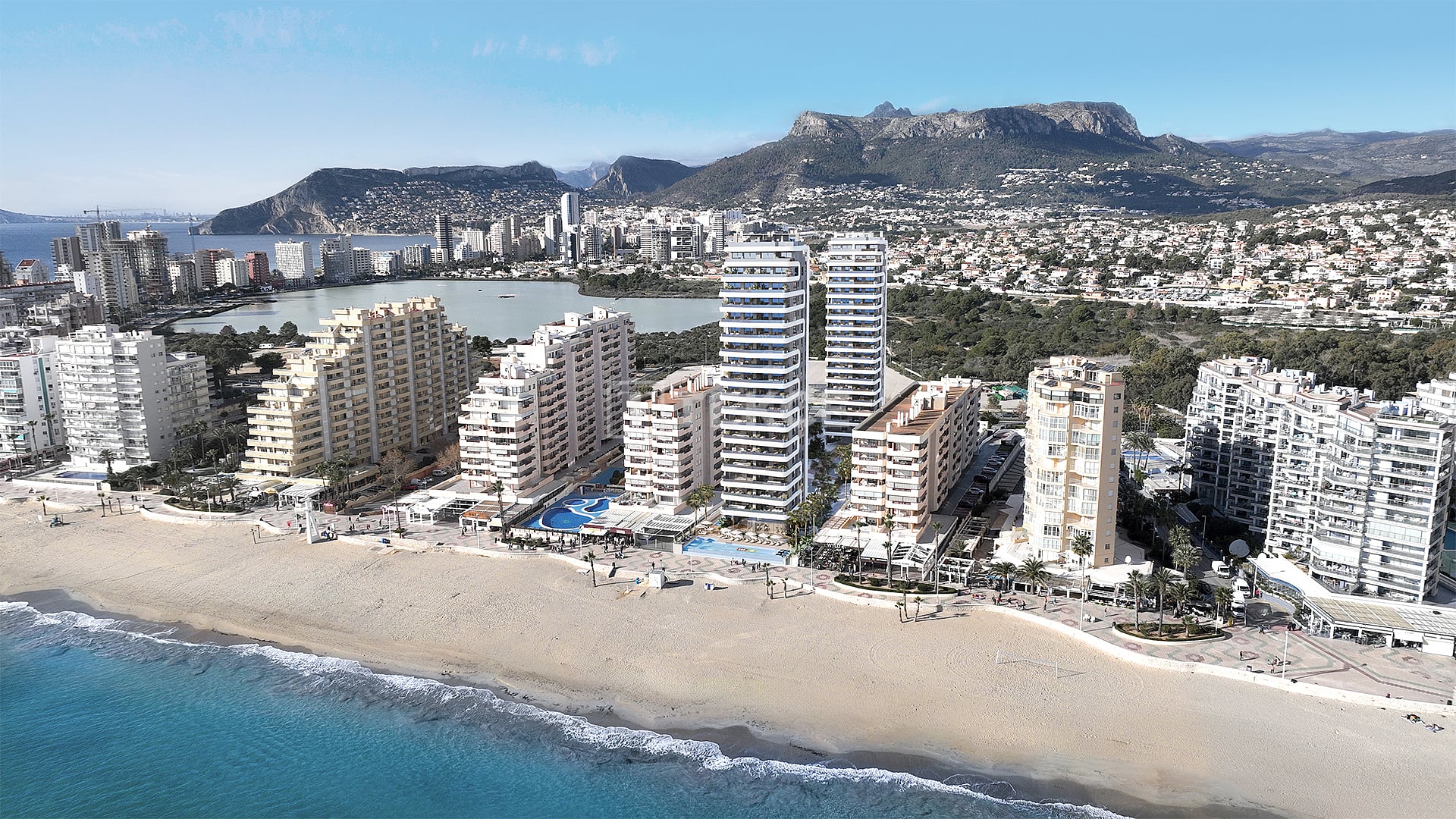 Sea-View Apartments by La Fossa Beach in Calpe Alicante