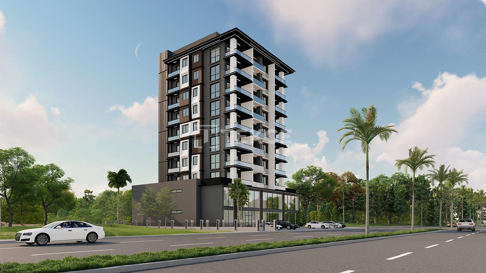 Sea View Apartments in Mersin Mezitli with Spacious Layouts