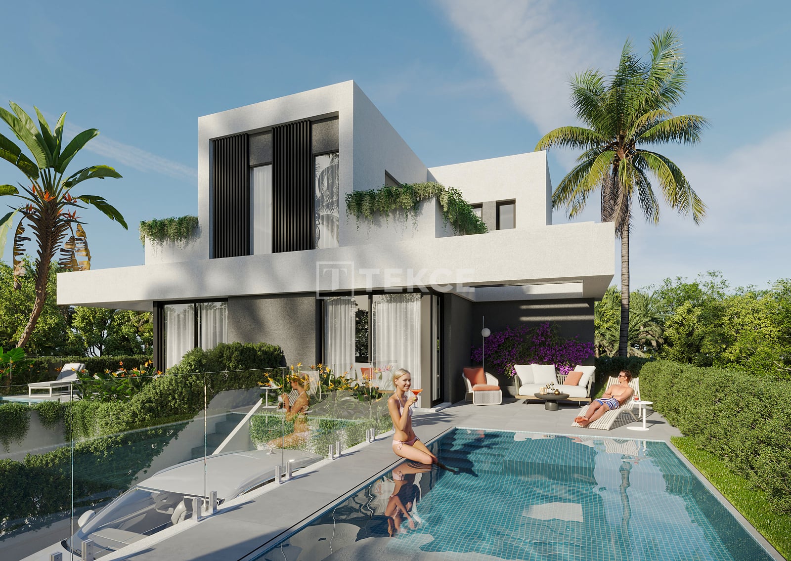 Stylish Mediterranean Villas with Scenic Sea Views in Finestrat
