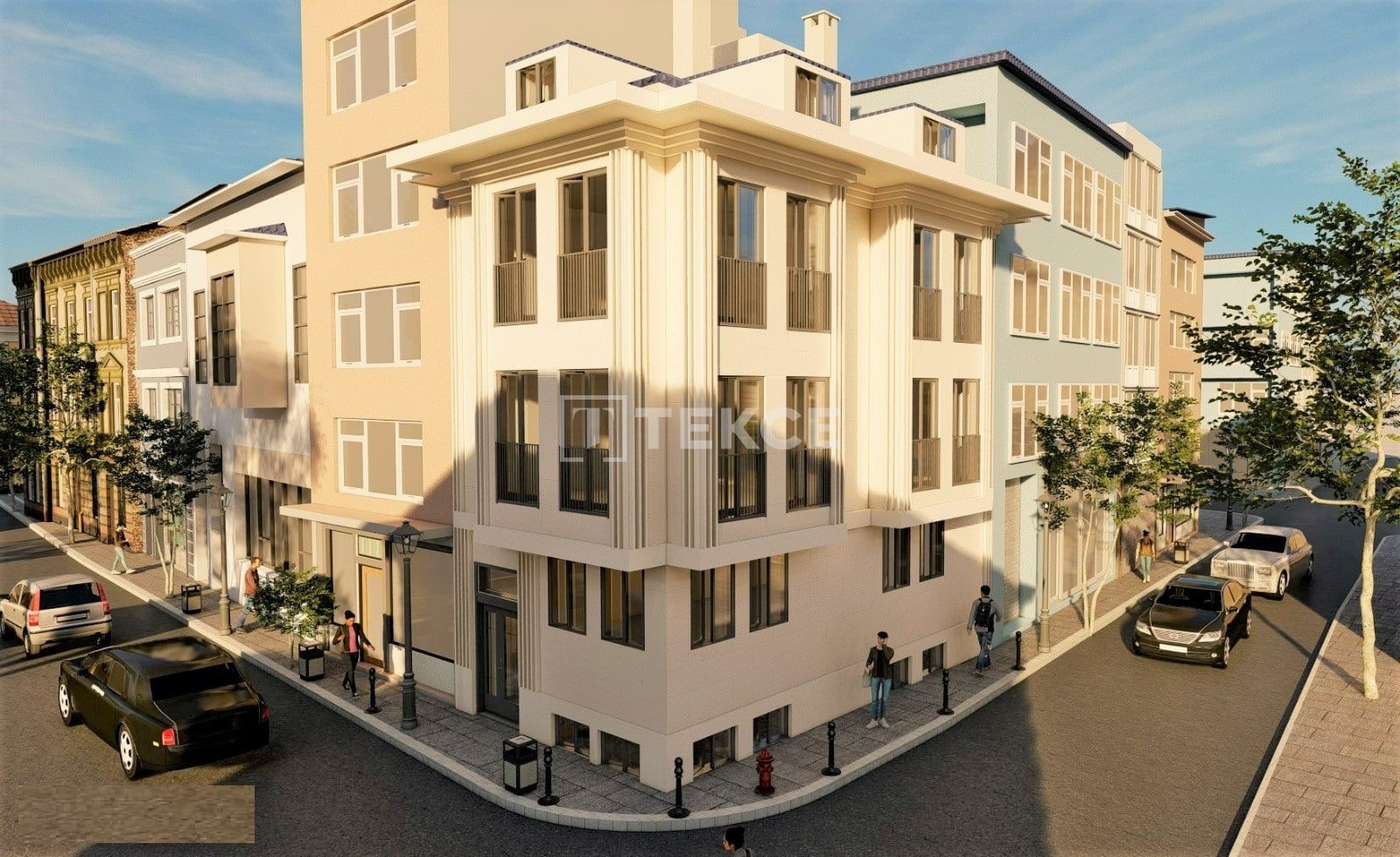 4-Story Building with Urban Transformation in Fatih Istanbul