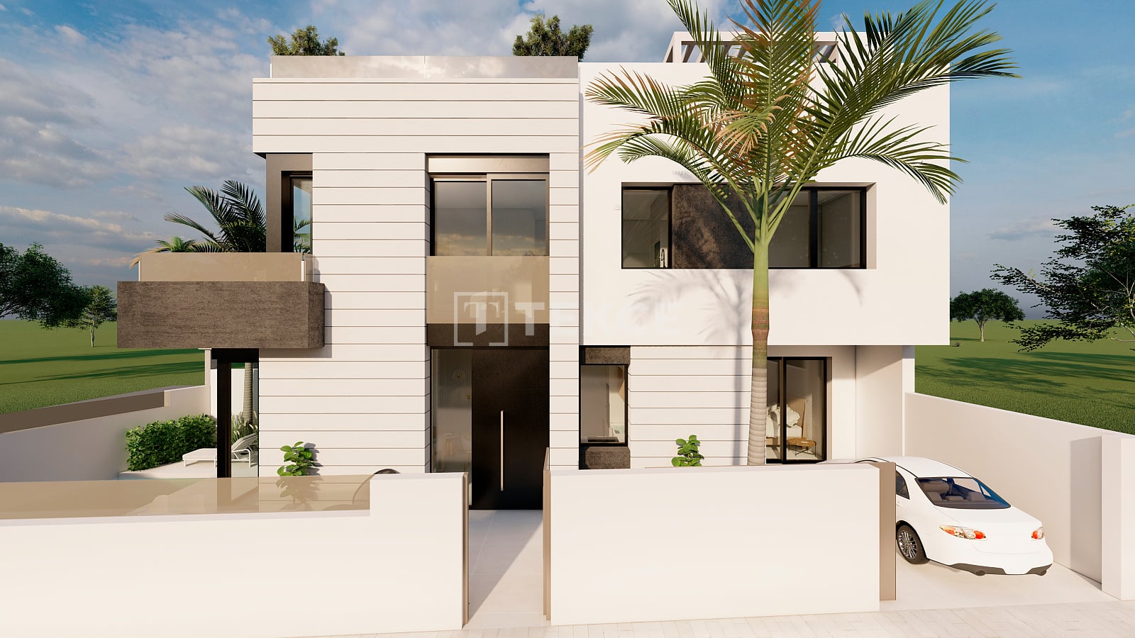 Alicante Pilar de la Horadada’da Havuzlu ve Teraslı Modern Daireler