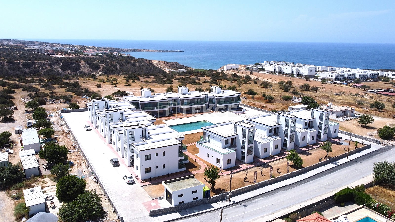 Wohnung mit Meerblick in der Sunprime-Anlage in Nordzypern, Girne