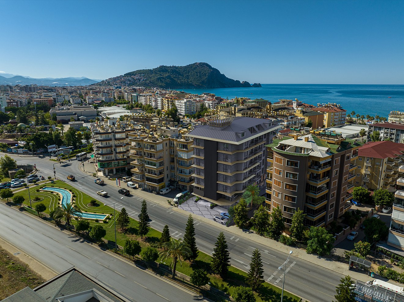 Wohnung 3 Zimmer 73 m² Alanya, Türkei