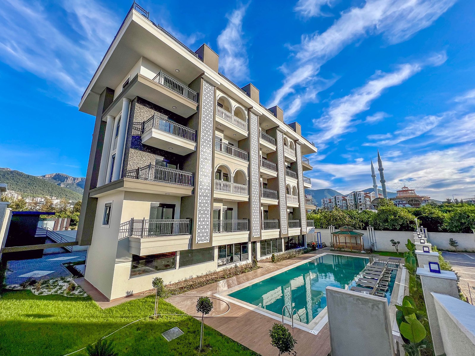 1 bedroom apartment 52 m² Alanya, Turkey