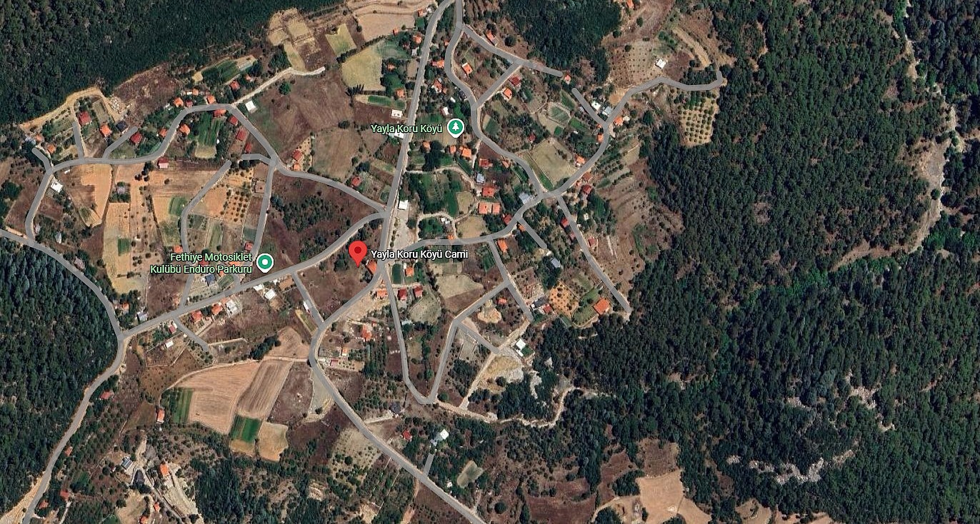 Atterrir 600 m² Fethiye, Turquie