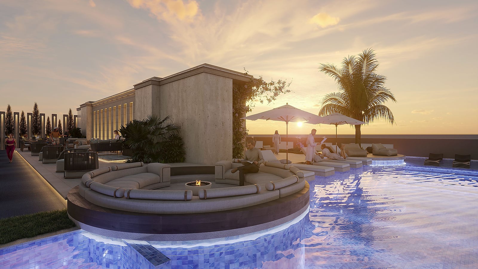 1 room apartment 34 m² Dubai, United Arab Emirates