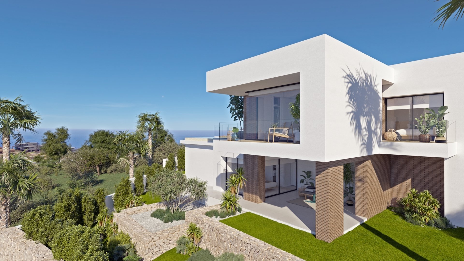 Benitachell, Costa Blanca'da Modern Tasarımlı Villa